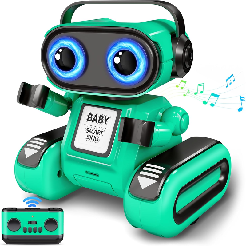 Boys Girls Robot Toys, Remote Control Robot Toy, Rechargeable RC Robot with Auto