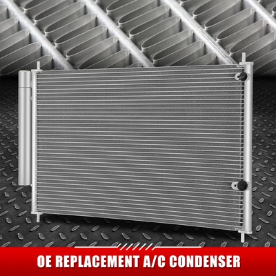 Для 08-19 Scion xB tC Pontiac Vibe Toyota Corolla Матричный алюминиевый конденсатор кондиционера