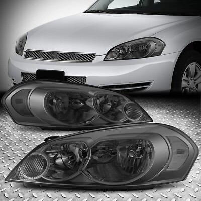 Для 06-16 Chevy Impala/лимитированных фар Monte Carlo в стиле OE Дымчатые/прозрачные лампы