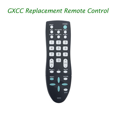 New Replacement Remote Control for Sanyo TV GXCC DP19649 DP19648 DP42D23 DP39E23