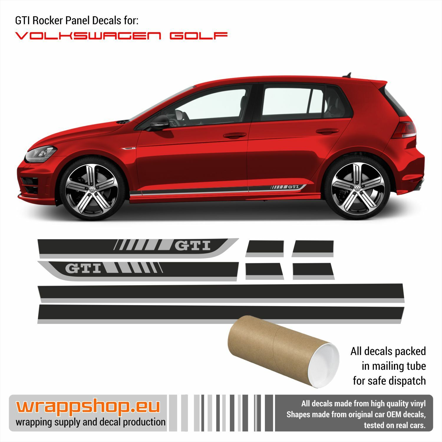 Rocker Panel Kit | VOLKSWAGEN GOLF R 2019 Rocker Panel Kit | VOLKSWAGEN GOLF R 2019