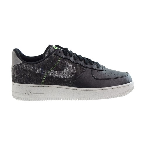 

Мужские кроссовки Nike Air Force 1 07 LV8 черно-зеленые электрики CV1698-001, Black-electric green