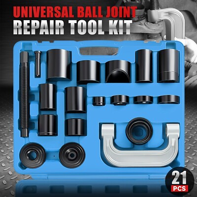 [21шт] Универсальный набор инструментов для снятия адаптера для ремонта пресс-службы шарового шарнира