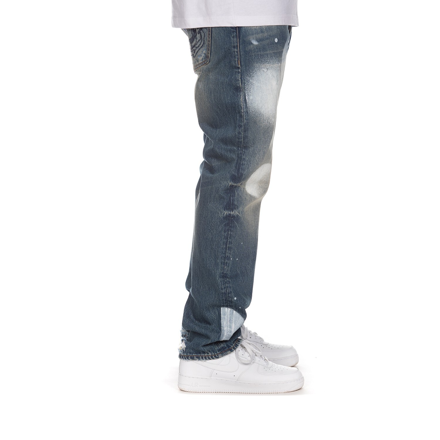 Pre-owned Billionaire Boys Club Jeans Men's Clothing Heart Fit Pant In Red
