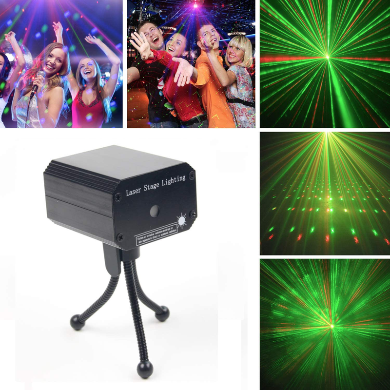 MINI disco lights, party lights, Christmas lights, stage lights, Car DJ light