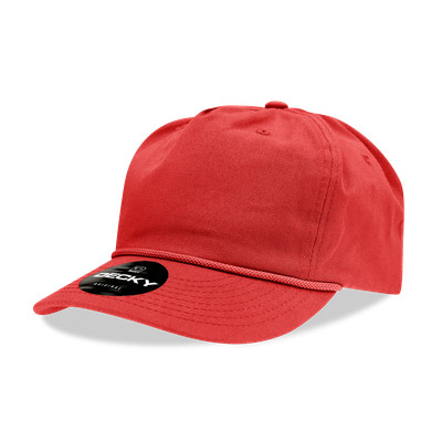 Decky 5 Panel High Profile Relaxed Cotton Cap - 252