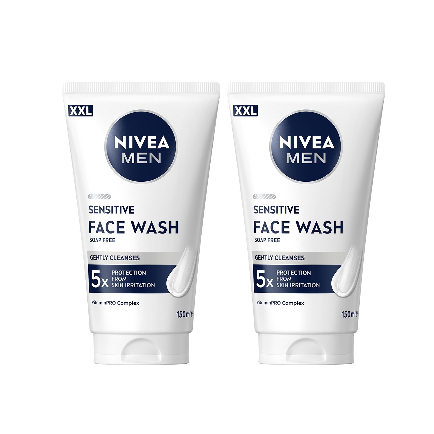 NIVEA MEN Sensitive Waschgel XXL 2 x 150ml - Bild 1 von 8