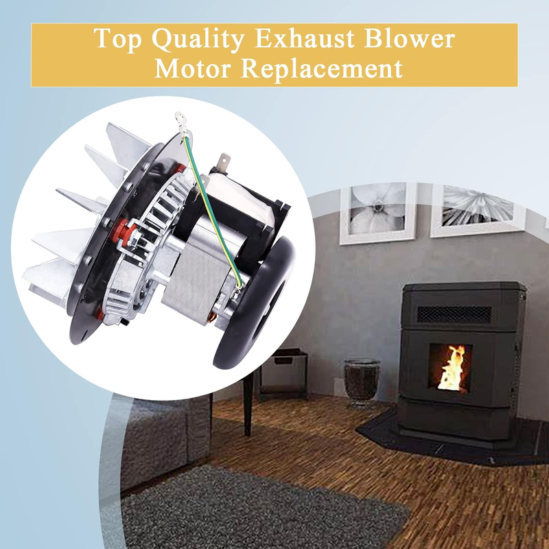 Replacement 80602 Exhaust Blower Motor for Vogelzang VG5790, VG5770 Pellet Stove