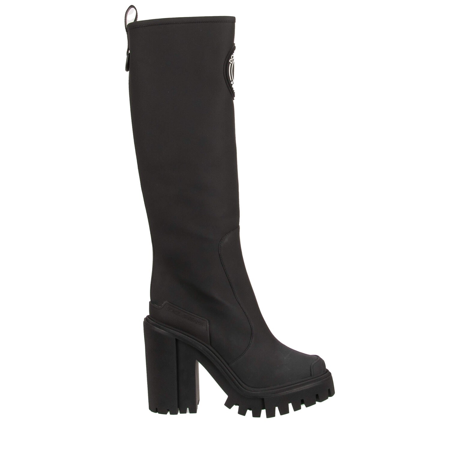 

DOLCE - GABBANA DG Logo Hi Trekking Плато Сапоги Черный 41 US 11 UK8 12883