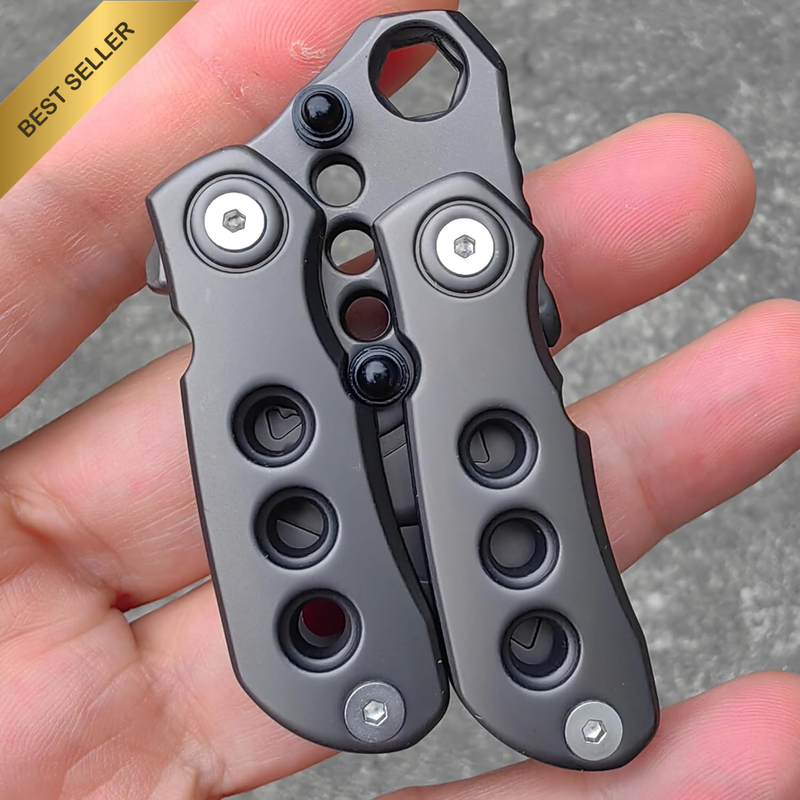 EDC Fidget Sliders Fidget Toys Stress Relief for Adults Magnetic Metal Multifunc