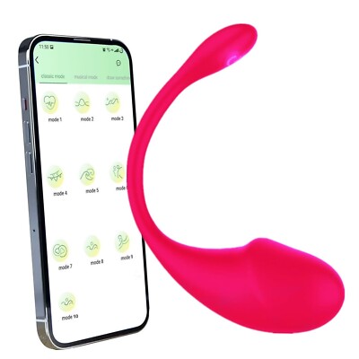 Remote Toys - App Wearable Panty with 9 Speeds Remote Control for Massager (Rose