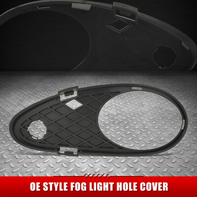 Для 01-07 Mercedes-Benz C230 C240 C320 Черная рамка противотуманной фары со стороны водителя