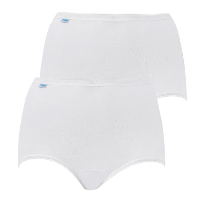 2 Pack Sloggi Originals Maxi Full Briefs Womens Ladies Underwear Undies Panties
