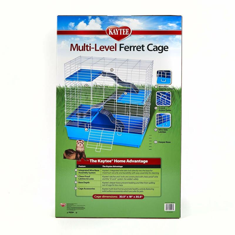 Kaytee Multi-Level Ferret Cage 30.5"L x 18"W x 30.5"H (100513102) Chinchillas N
