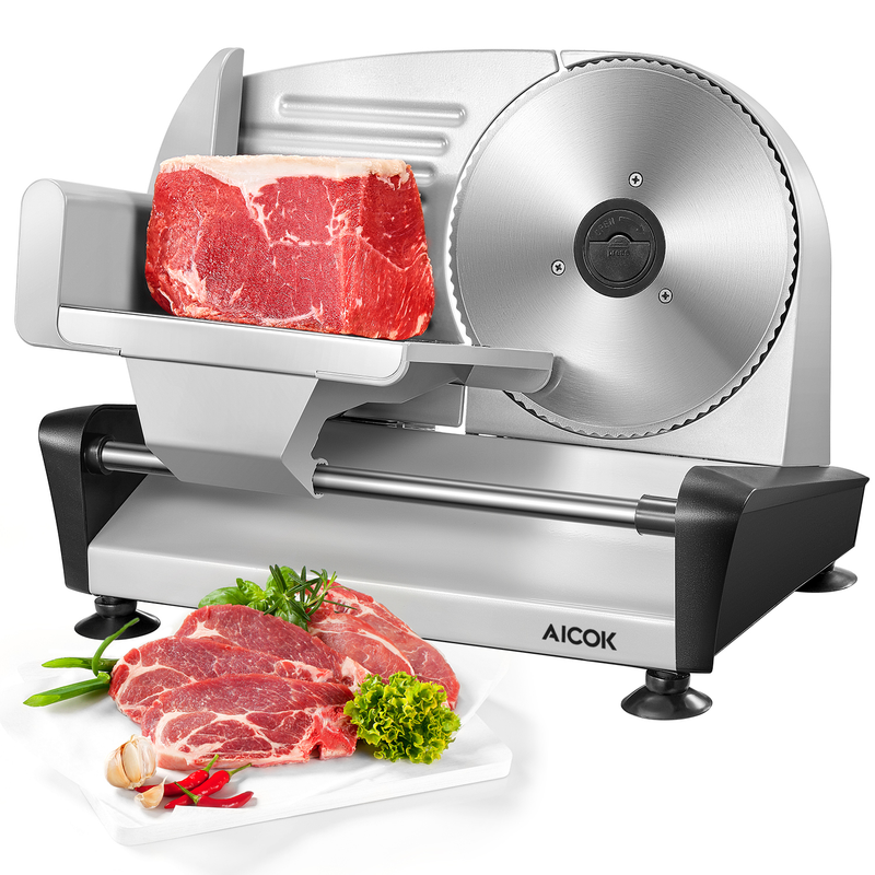 Meat Cheese Bread Slicer 7.5" Electric Home Kitchen Gadget S