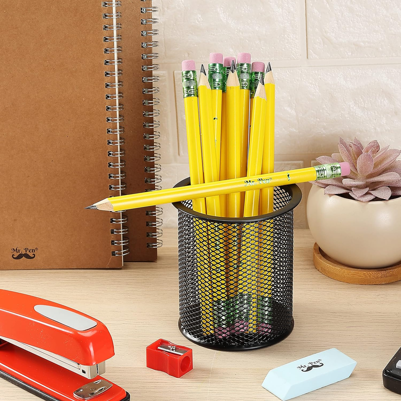 Mr. Pen- Jumbo Pencils, 10 Pencils and 1 Sharpener, Big Pencil, Fat Pencils, Jum