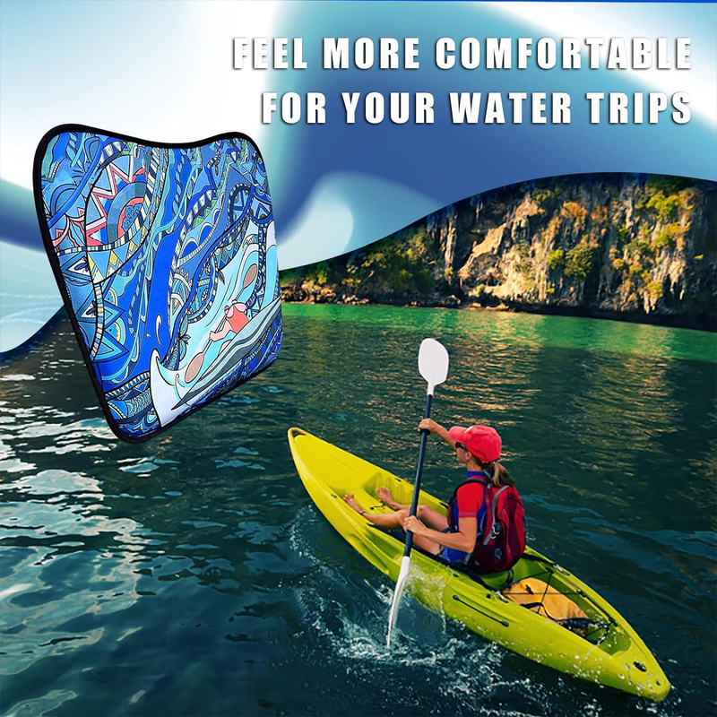 Universal Kayak Seat Cushion | Kayaking Man Design Kayak Seat Pad Fit for Kayak,