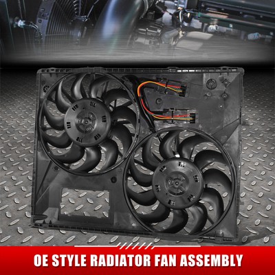 Для 06-09 VW Touareg с буксировочным комплектом Вентилятор охлаждения радиатора в сборе в стиле OE