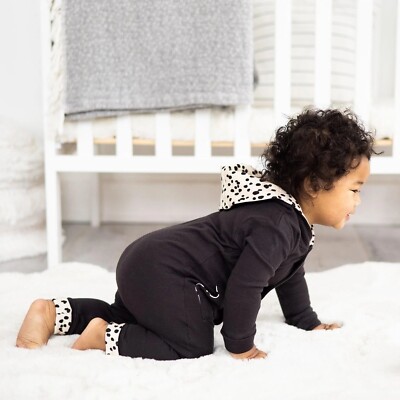 New! Magnetic Me Certified Organic Cotton Coverall Sleeper Outfit LS 9-12 Months