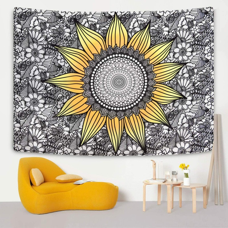 Amazing Sunflower Tapestry