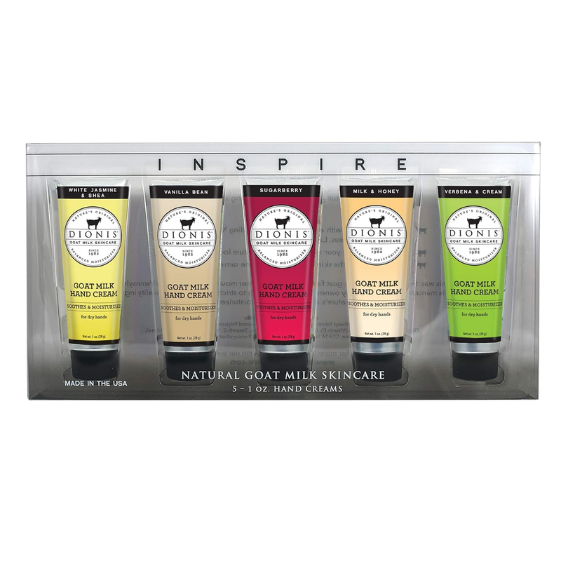 Inspire 5 Piece Scented Hand Cream Gift Set Includes Exclus