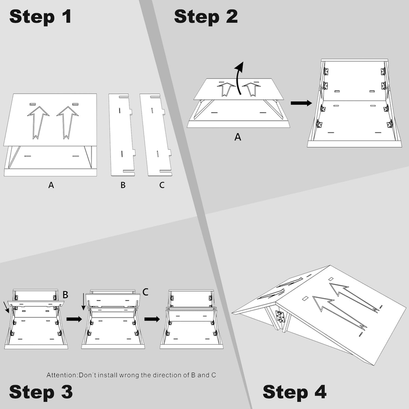 Bicycle Riding Ramp Skateboard Ramp Scooter Ramp Skate Ramp BMX Ramp Car Ramp Bi
