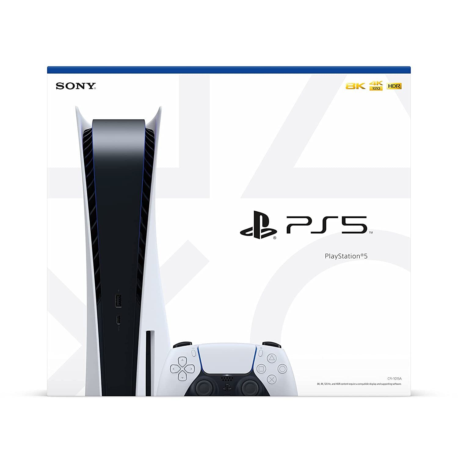 SONY - SONY PlayStation5 プレステ5 Sony PS5CONDSCSLM PlayStation 5 Disc Edition Slim Console, 1