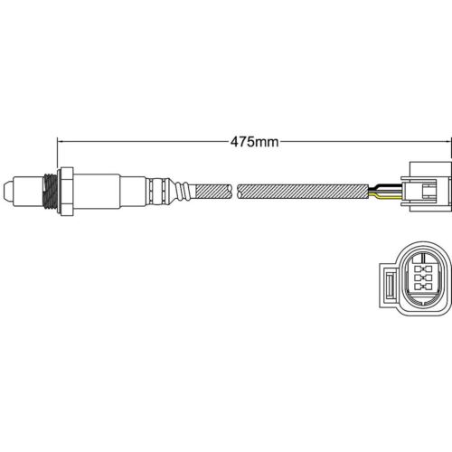 Front Oxygen Sensor O2 For BMW X5M X6 X6M E70 50iX E71 Pre-Cat Front Oxygen Sensor O2 For BMW X5M X6 X6M E70 50iX E71 Pre-Cat