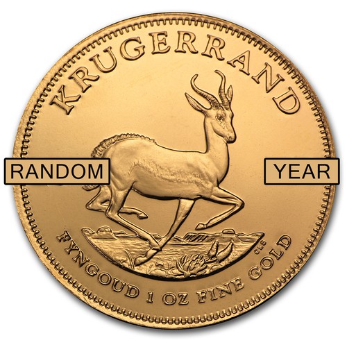 1 Oz Gold South African Krugerrand Coin Random Year - Sku #85815
