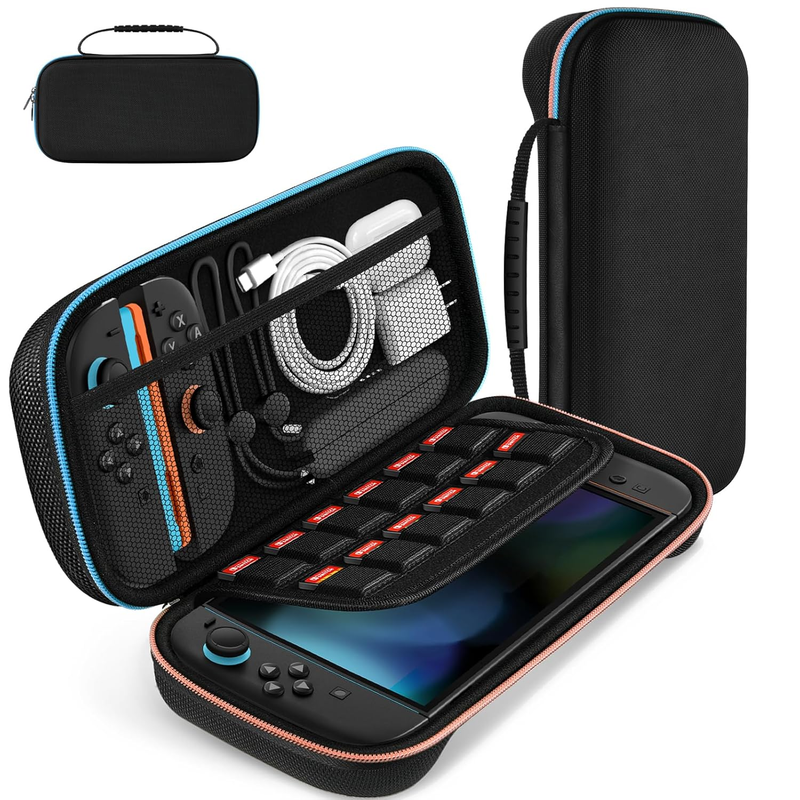 Carrying Case for Nintendo Switch 2 Model(2025), Portable Hard Shell Pouch Carry
