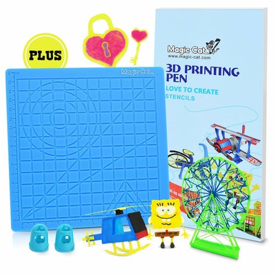Magic MAT 3D Pen Mat Silicone Design Mat with MAGIC CAT 3D Magic MAT 3D Pen Mat Silicone Design Mat with MAGIC CAT 3D