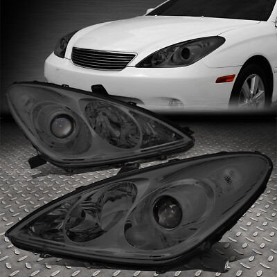 ДЛЯ 04-06 LEXUS ES330 OE СТИЛЬ ДЫМЧАТАЯ ЛИНЗА ПРОЗРАЧНАЯ УГЛОВАЯ ФАРА ПРОЕКТОРА В СТИЛЕ OE