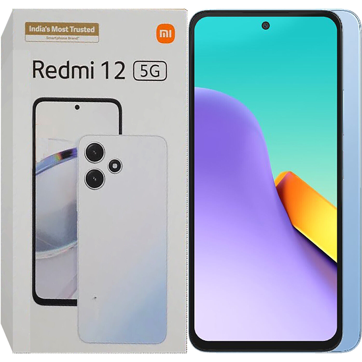Xiaomi Redmi 12 5G Sky Blue 128GB + 4GB Dual-SIM Factory Xiaomi Redmi 12 5G Sky Blue 128GB + 4GB Dual-SIM Factory