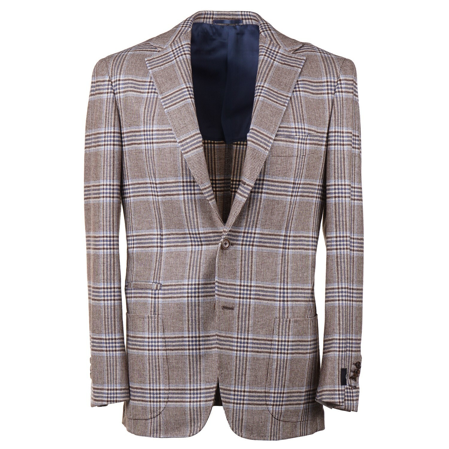 Pre-owned Belvest Modern-fit Soft Constructed 100% Cashmere Sport Coat 40r (eu 50) In Brown