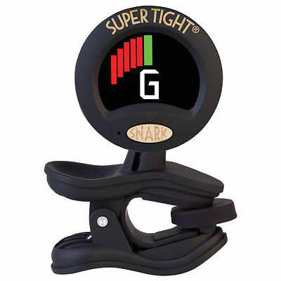 Snark St-8 Super Tight Clip-On Guitar Instrument Tuner Tap Tempo Metronome