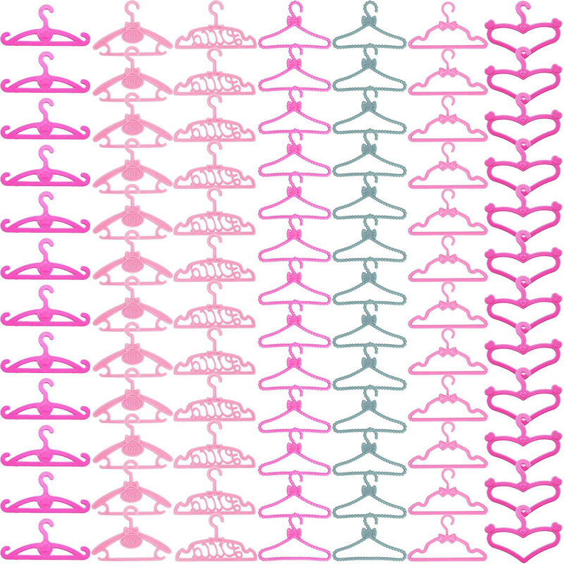 Accesorios De Perchas De Plastico Para Ropa De Muñeca Muneca De 11,5 Pulgadas