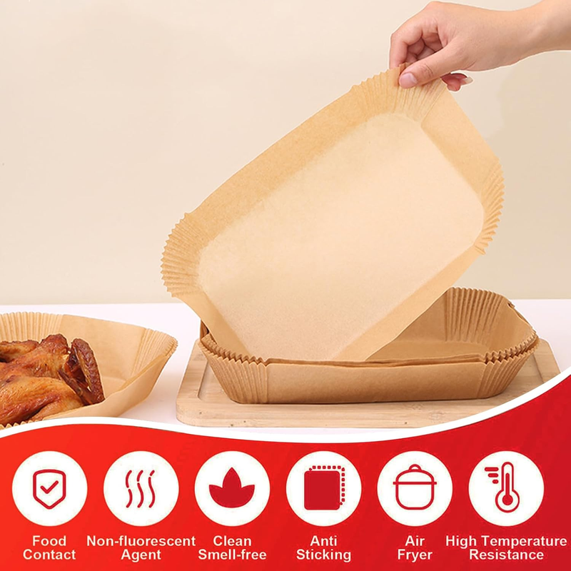 Air Fryer Liners for Ninja DZ550, 250PCS Air Fryer Parchment Paper Liners for Ni
