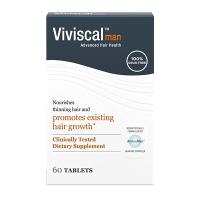 Viviscal Extra Strength Hair Growth Supplement For Men (60 Tablets) 11/23 and UP