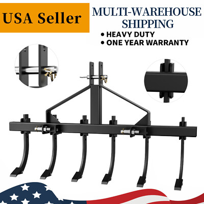 Chisel Plow Scarifier Detachable Cultivator and 6 Shank Design for CAT-0 & CAT-1