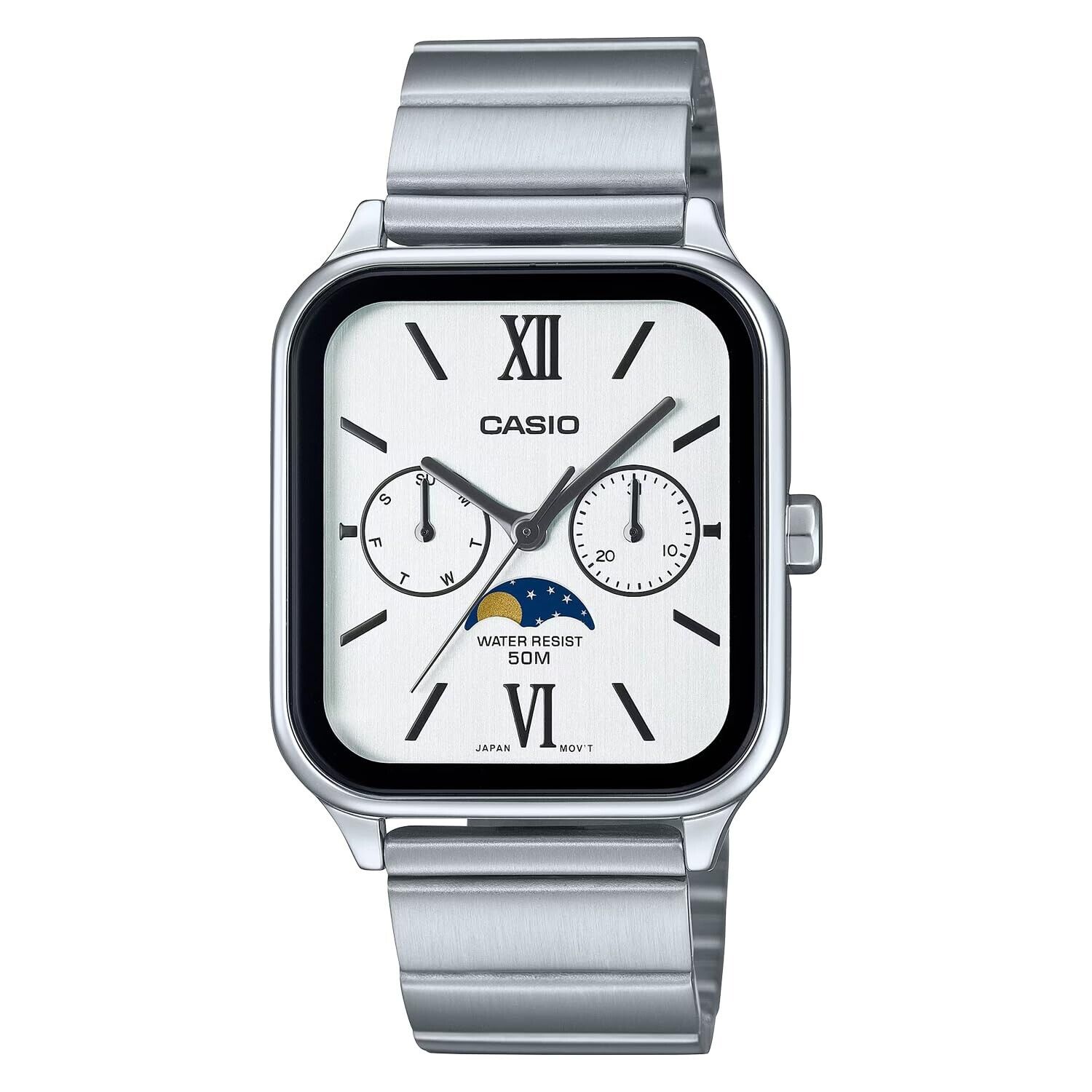 Casio watch Standard Moon Phase Analog Men Watch MTP-M305D Casio watch Standard Moon Phase Analog Men Watch MTP-M305D