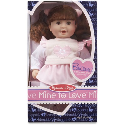 MELISSA AND DOUG BRIANNA BABY DOLL XMAS GIFT PRETEND CUTE HOT BEST USA SELLER