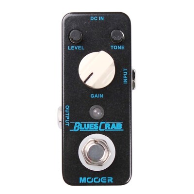 Mooer Blues Crab, classic blues overdrive