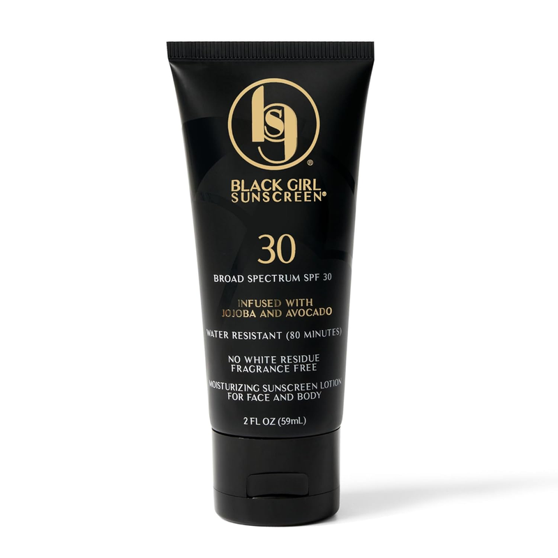 Black Girl Sunscreen Original SPF 30 Face & Body Sunscreen 2 Fl Oz
