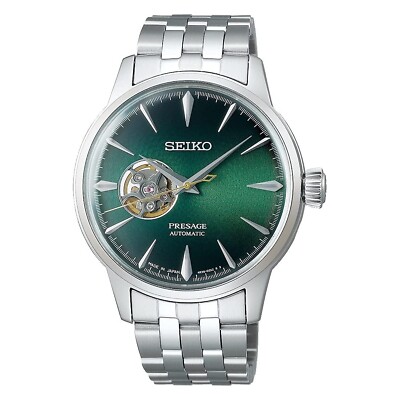 Seiko Men's Presage Cocktail Time Open Heart Watch SSA441J1