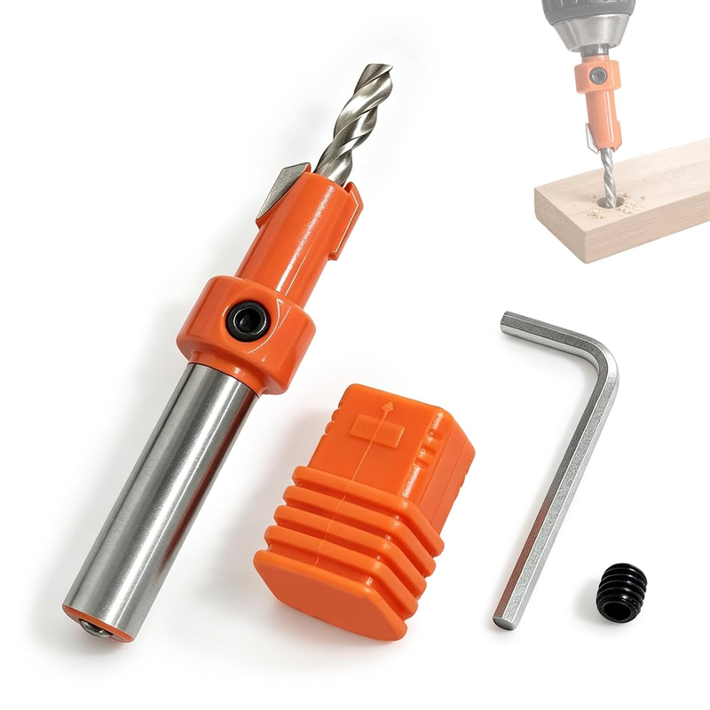 10Mm HSS Quick Change Countersink Drill Bit (4X10Mm)