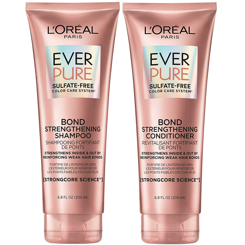 L'Oreal Paris Everpure Bonding Shampoo and Conditioner Kit for Color-Treated Hai