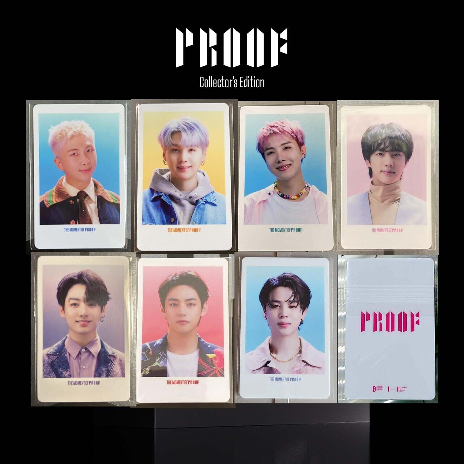 BTS Proof Collector's Edition JPFC POB Official Random Photo BTS Proof Collector's Edition JPFC POB Official Random Photo