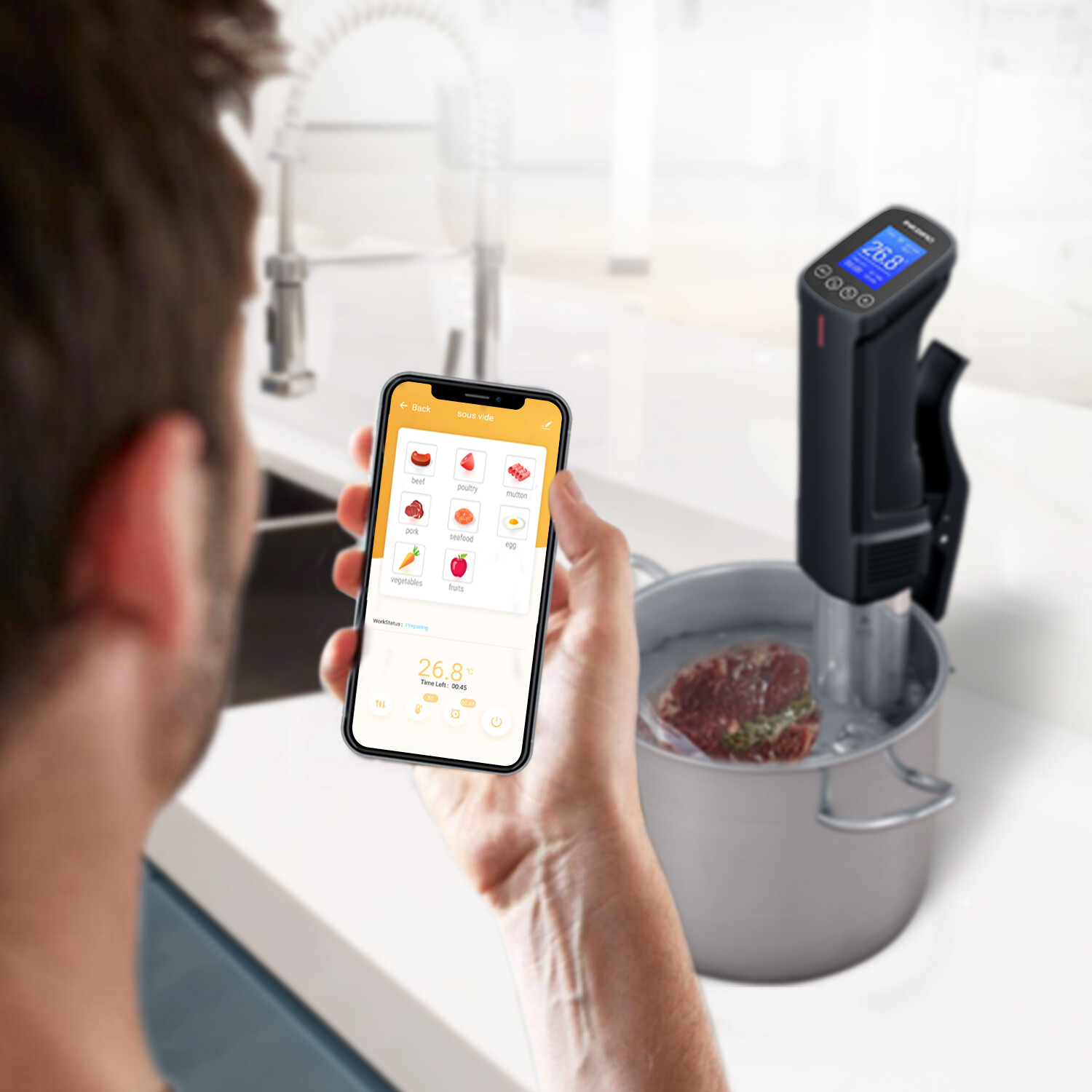 Inkbird Sous Vide Precision Cooker WIFI Culinary Immersion Circulator