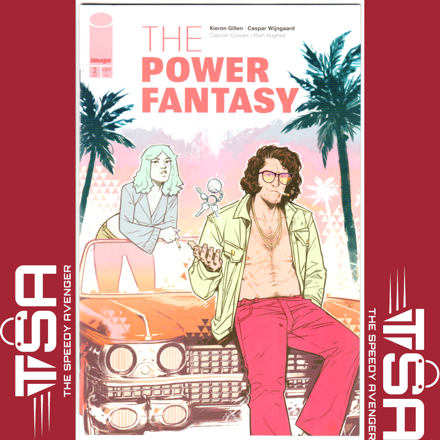 THE POWER FANTASY #2 Caspar Wijngaard Chase Secret Variant 2024 Image Comics
