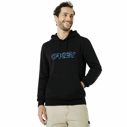 

[472434-02E] Мужская толстовка с капюшоном Oakley Fleece Oakley Piping, Черный